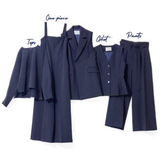 ネイビーできちんと見え！めっちゃ便利な『カセット服』【40代おしゃれ】