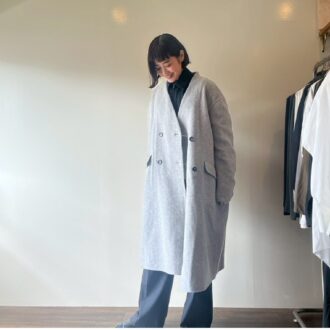 “カシミヤ混ロングコート”がこの値段⁉ 無印良品「MUJI Labo」のアウター試着レポ｜40代のおしゃれ