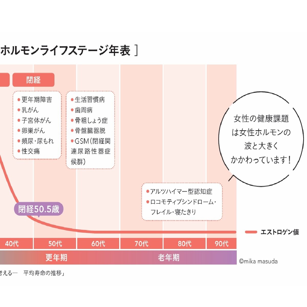 女性のホルモンライフステージ2/2