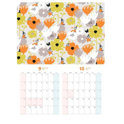 GLOW 2026年1月・2月合併号2026年1月・2月合併号 付録【ムーミン豪華３点セット】 カレンダーは２ヶ月ごとのオールカラー！