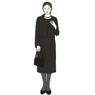 「弔事」の基本の服装