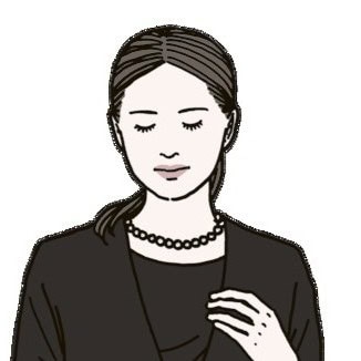 弔事でのヘア&メイク