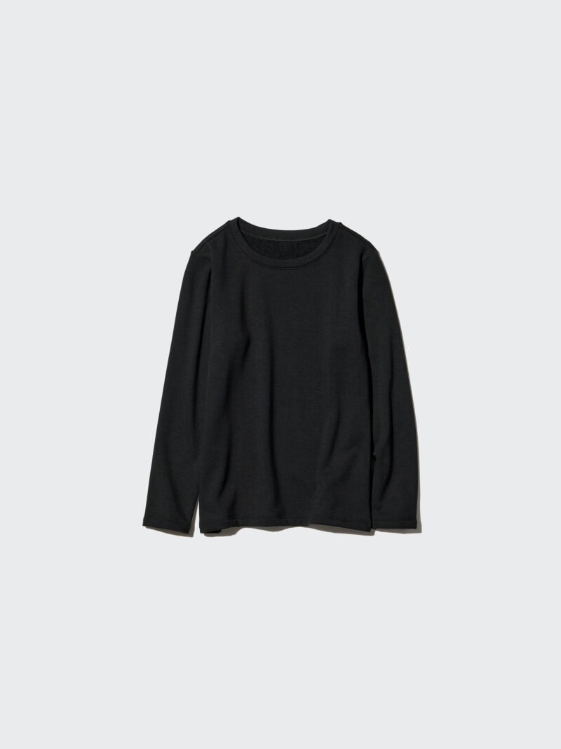 極暖ヒートテックコットンクルーネックTシャツ　1,500円