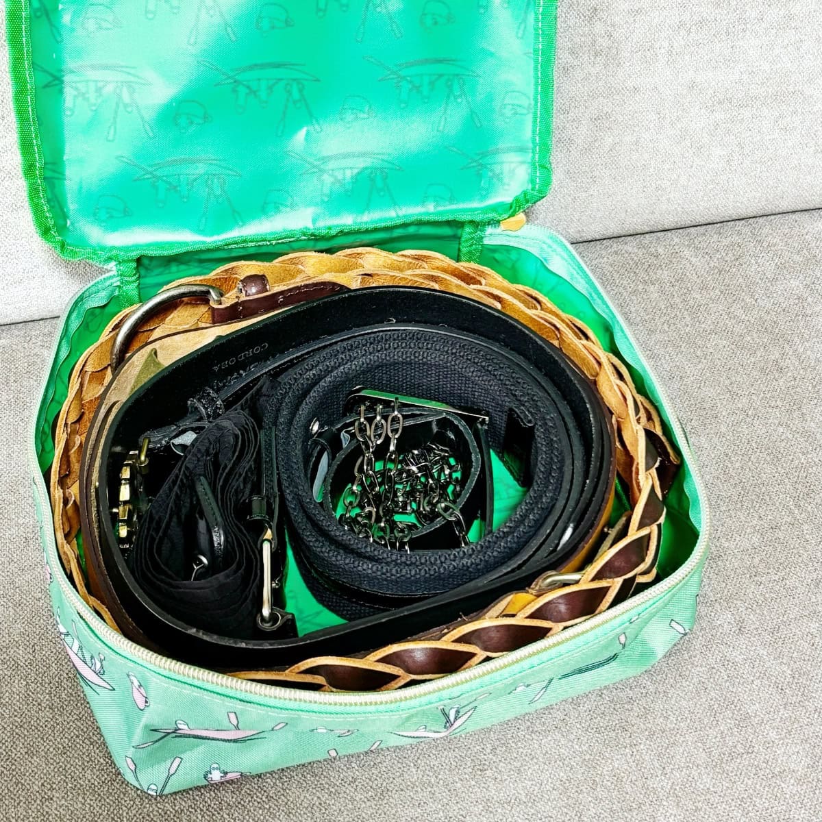 ビッグポーチは収納に！