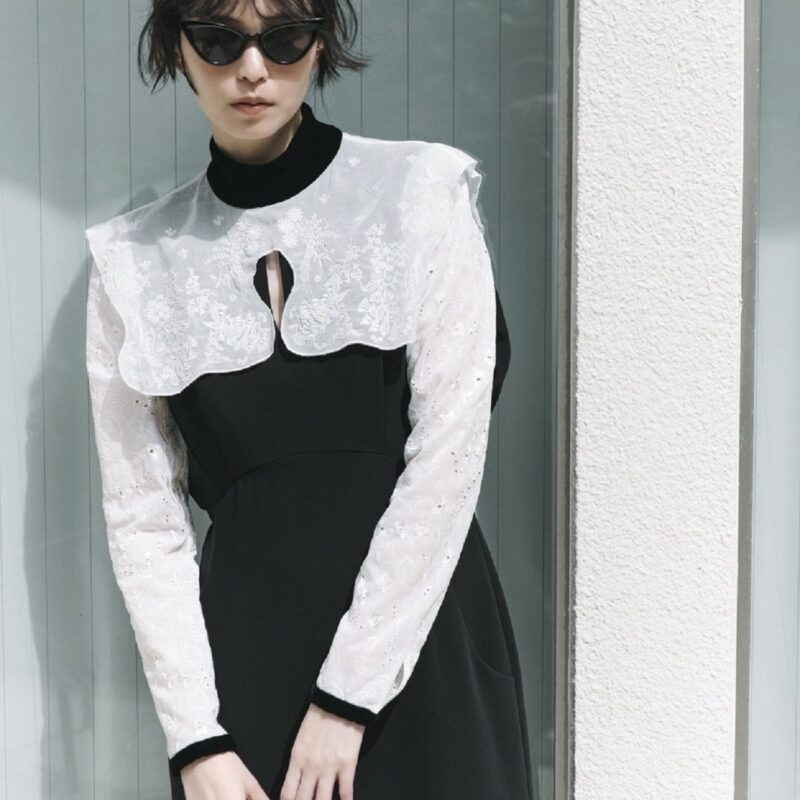 繊細な刺しゅうが芸術的