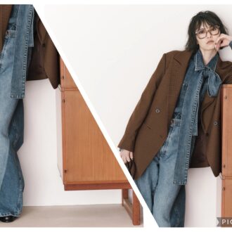 ゆったりシルエットが今年っぽい