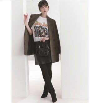 大人のミニは肌露出をおさえて