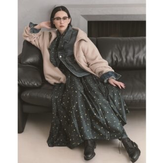  【40代の名品スカート】体形カバーと品格アップをかなえる「エブール」の華やぎスカート