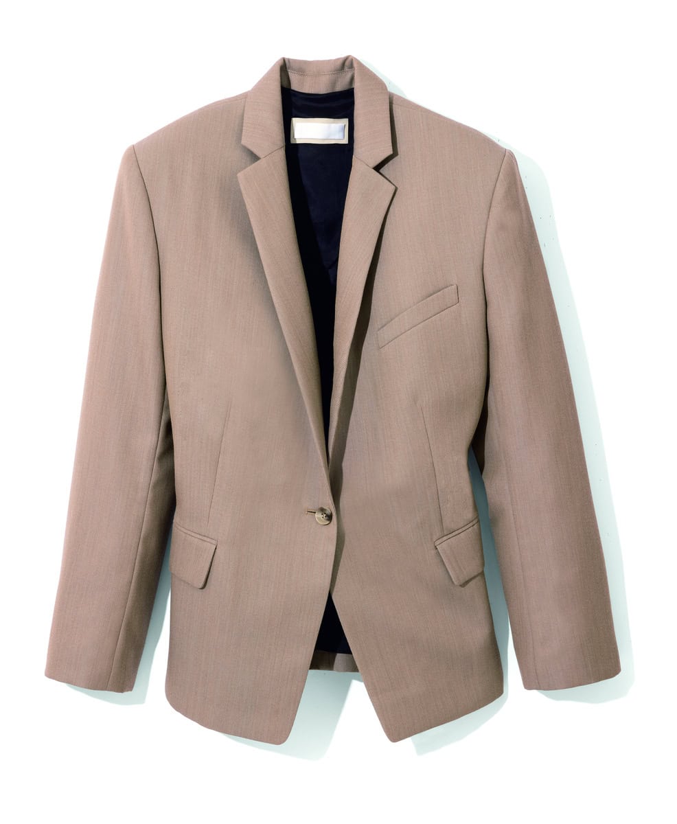 ウエストシェイプの洗練シルエット