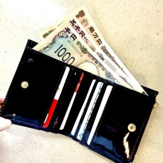 カードは全部で6枚収納可能!