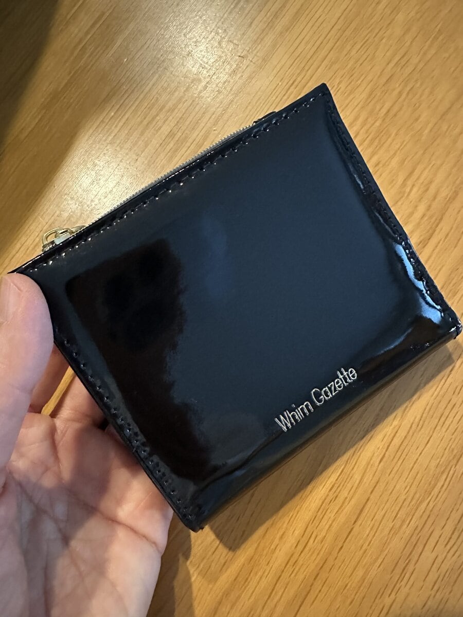 付録に見えない、上品なエナメル素材