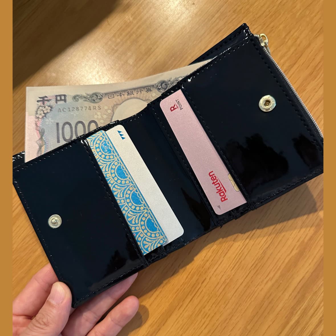 コンパクトなのに、必要なものはしっかり入る