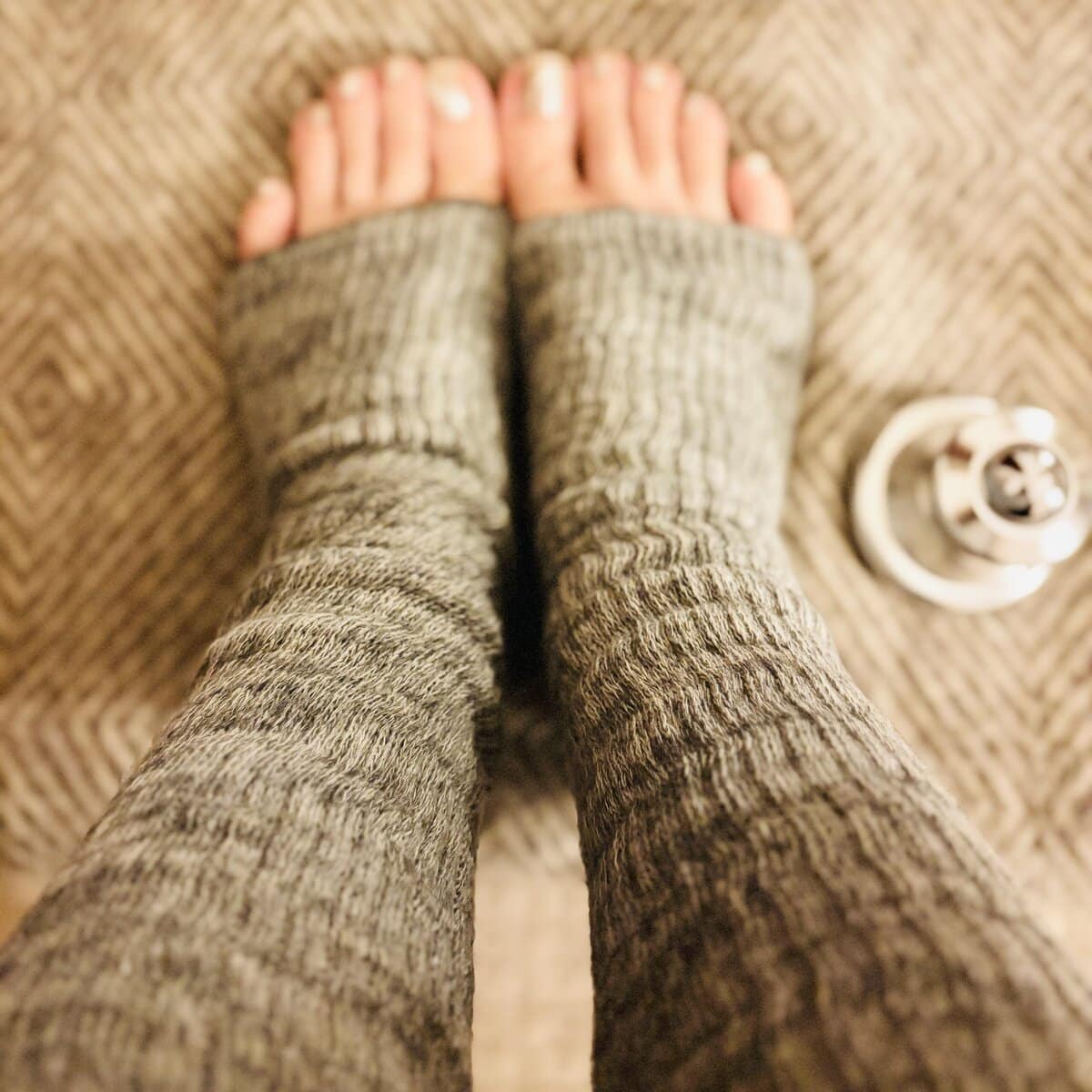 シルクのレッグウォーマー