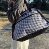 これ付録!? と言われる完成度。【アクアスキュータム】のクラブチェック ”ボストンバッグ”｜GLOW3月号付録