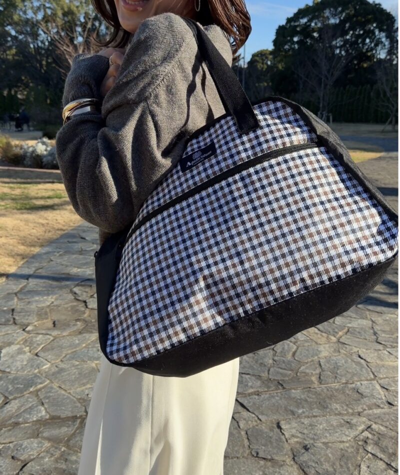 GLOW3月号付録アクアスキュータムボストンバッグ