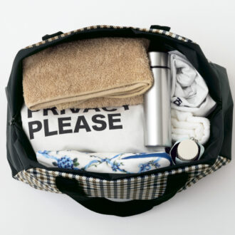 たくさん収納が可能!大容量ボストンバッグ