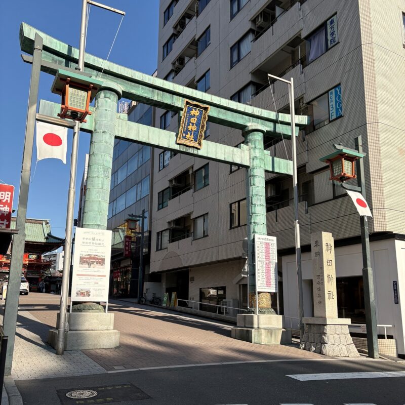 神田明神の鳥居