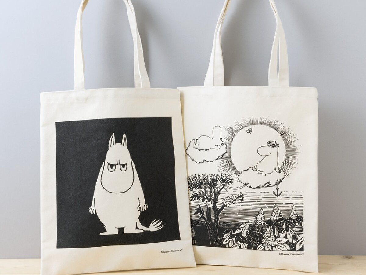 ムーミントートエコバッグ２個