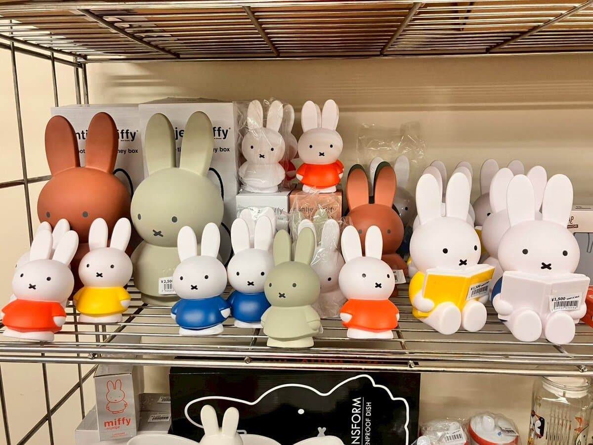 TOC徳の市、ミッフィーグッズも