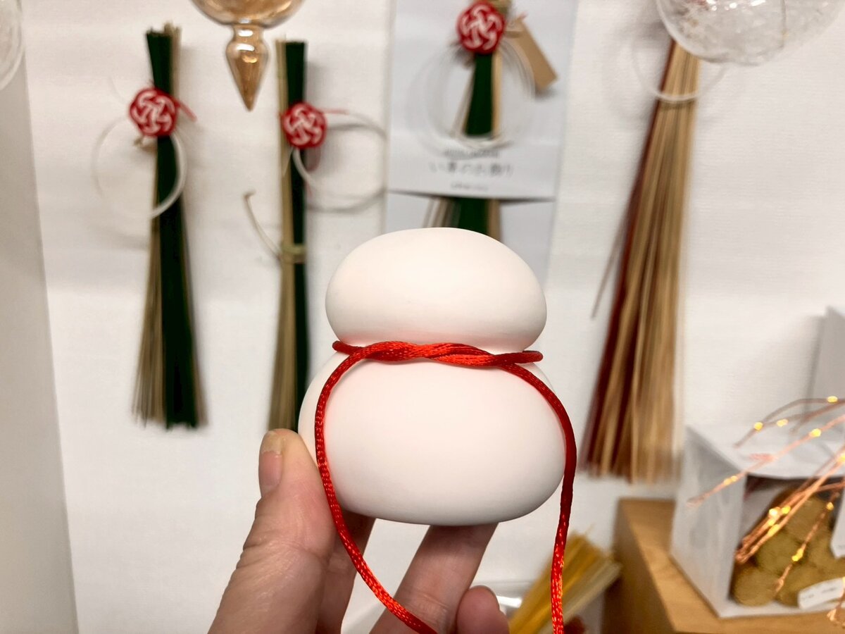 TOC徳の市、おしゃれ鏡餅