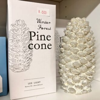 TOC徳の市、冬のオブジェ