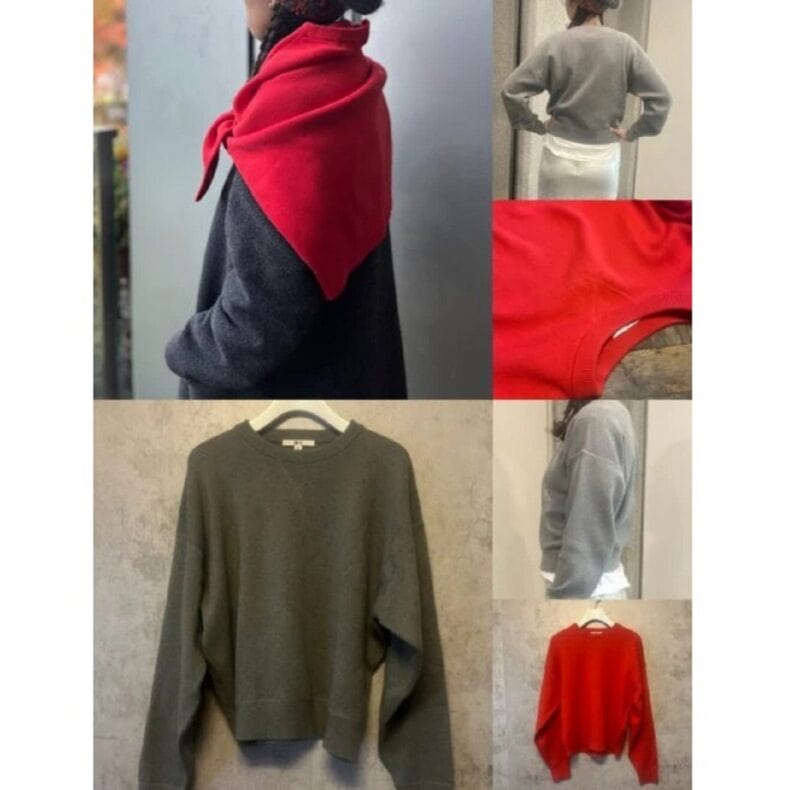 「ユニクロ:シー」のニットが40代のボディカモフラに超優秀