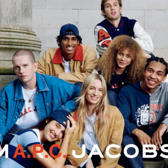 A.P.C.とマークジェイコブスの夢のコラボ！レトロモダンで楽しいカレッジスタイルに目が釘付けに！