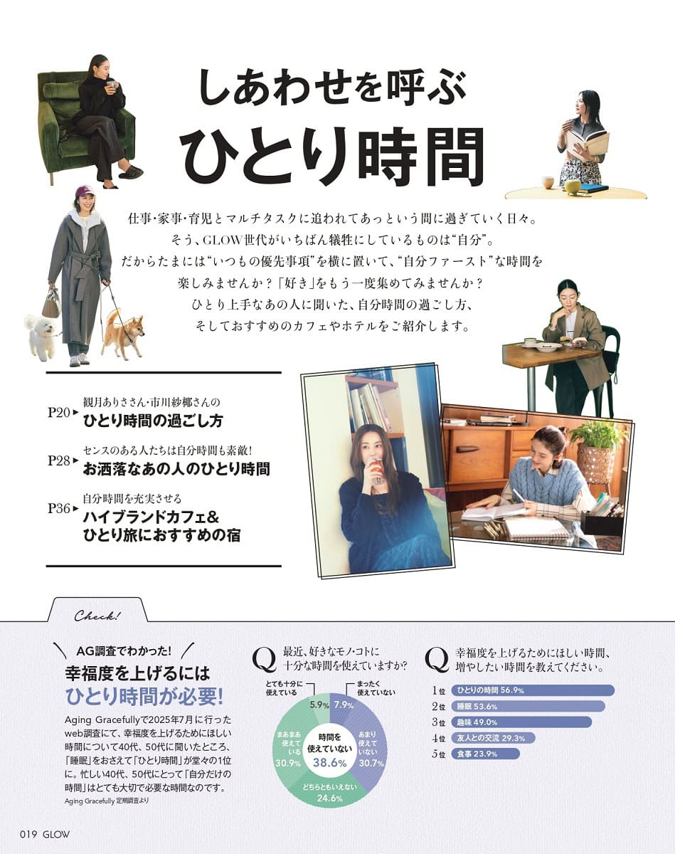 しあわせを呼ぶひとり時間