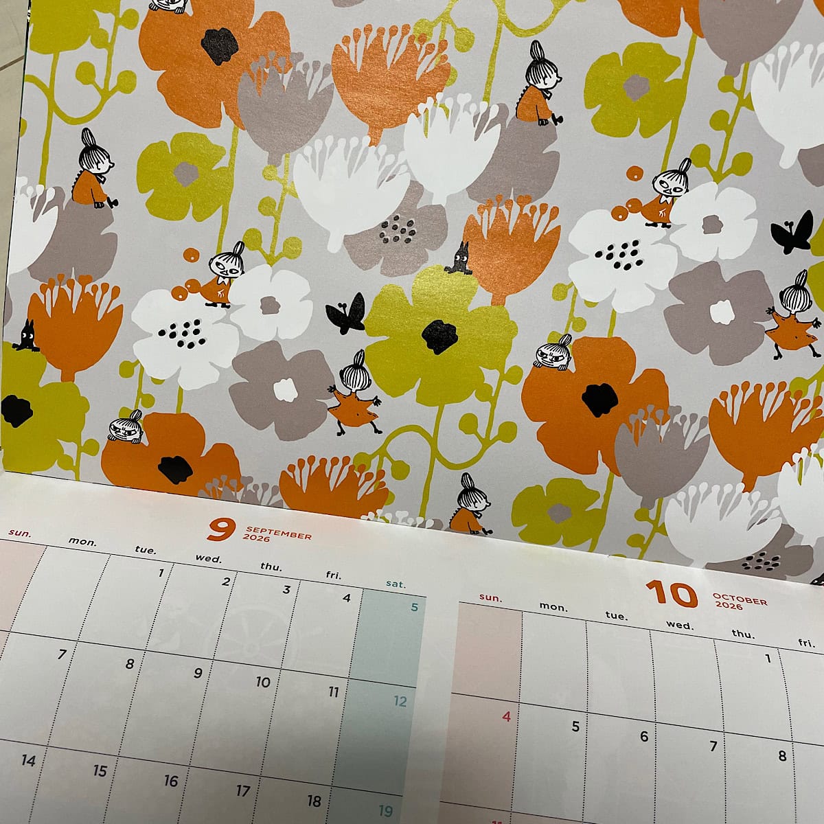 2026年カレンダー