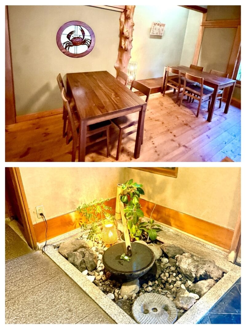 和風モダンな作りが落ち着く雰囲気。そのまま靴で上がれるのが嬉しいよね!