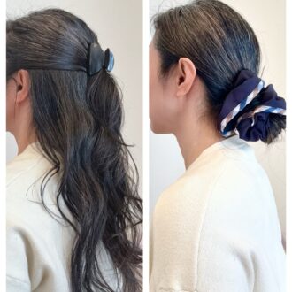 いろんな場面で使えちゃうビッグシュシュ&ヘアクリップ！