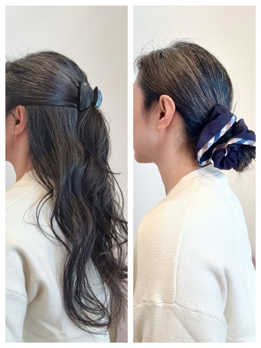 いろんな場面で使えちゃうビッグシュシュ&ヘアクリップ！