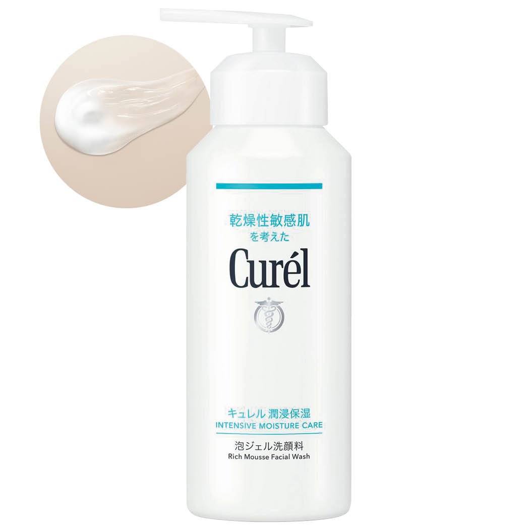 【キュレル】潤浸保湿 泡ジェル洗顔料　［医薬部外品］200g 2090円〈編集部調べ〉（花王）