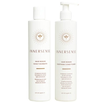 【インナーセンス】ヘアリニュー スカルプヘアバス/ヘアリニュースージングコンディショナー 295mL 4400円/295mL 4620円(コスメキッチン)