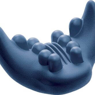 首ゆら スマホ対策ストレッチャー ソフト ネイビー 3828円(コジット)