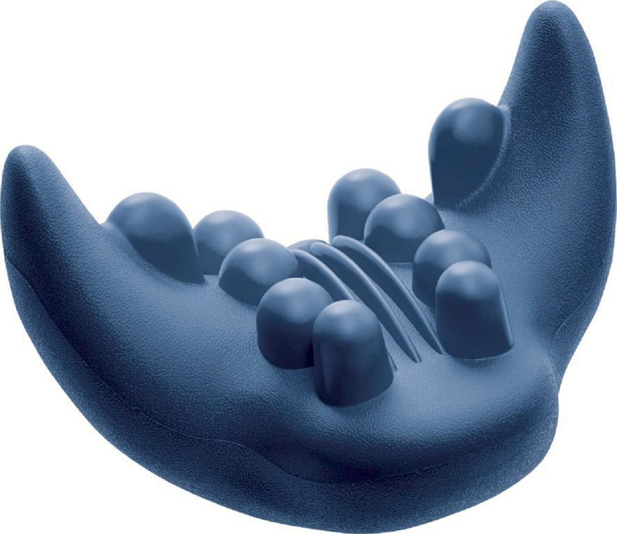 首ゆら スマホ対策ストレッチャー ソフト ネイビー 3828円（コジット）