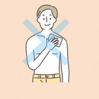 直接肌にカイロを貼るのはNG