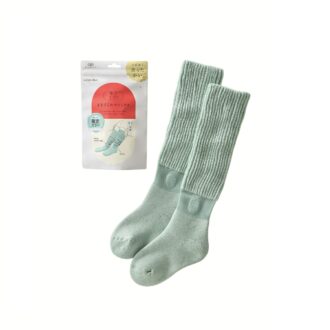 まるでこたつソックス アクアグラス 1980円※限定色（靴下の岡本）