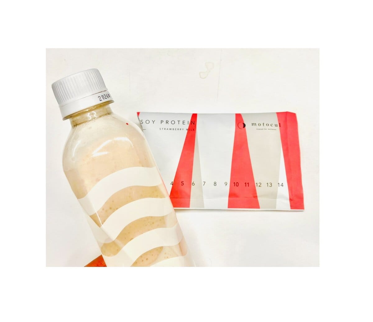 会社のデスクでも飲みやすい。motoculの妊活プロテイン