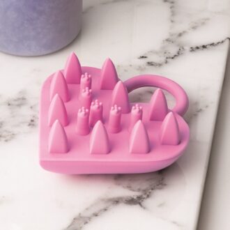 シン ピュルテ ハートロック スカルプブラシ ピンク