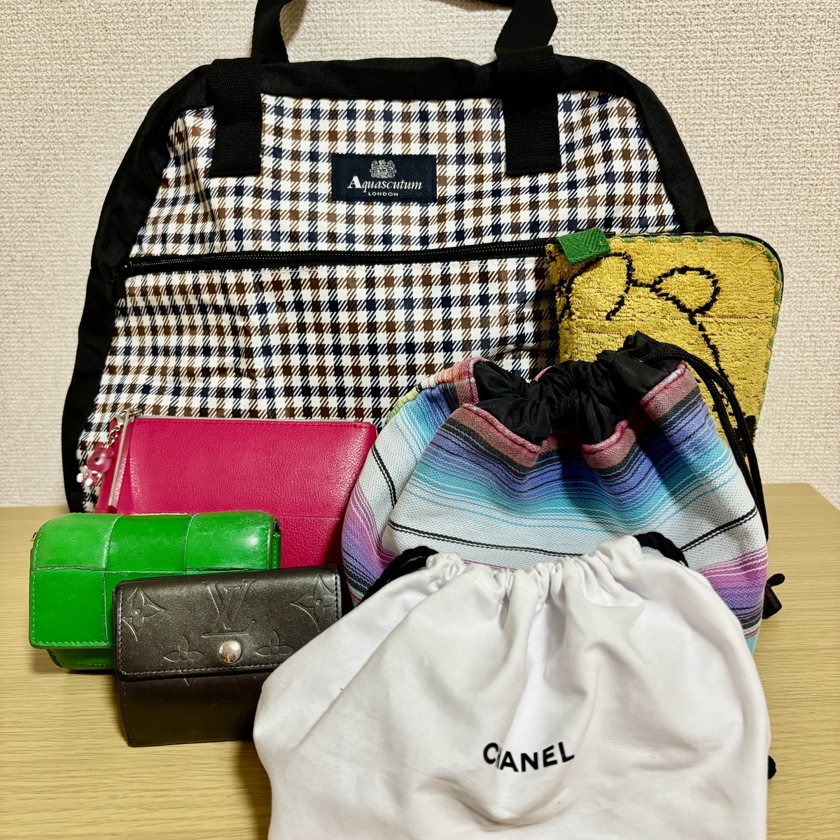 たくさん入ってとても便利！お弁当も一緒に持ち歩ける