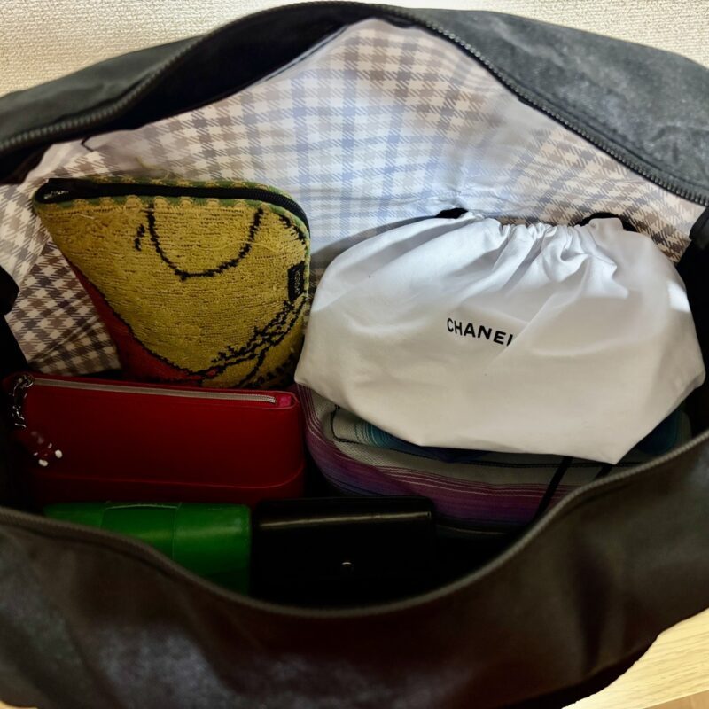 マチが広いのでお弁当がまっすぐそのまま入ること！