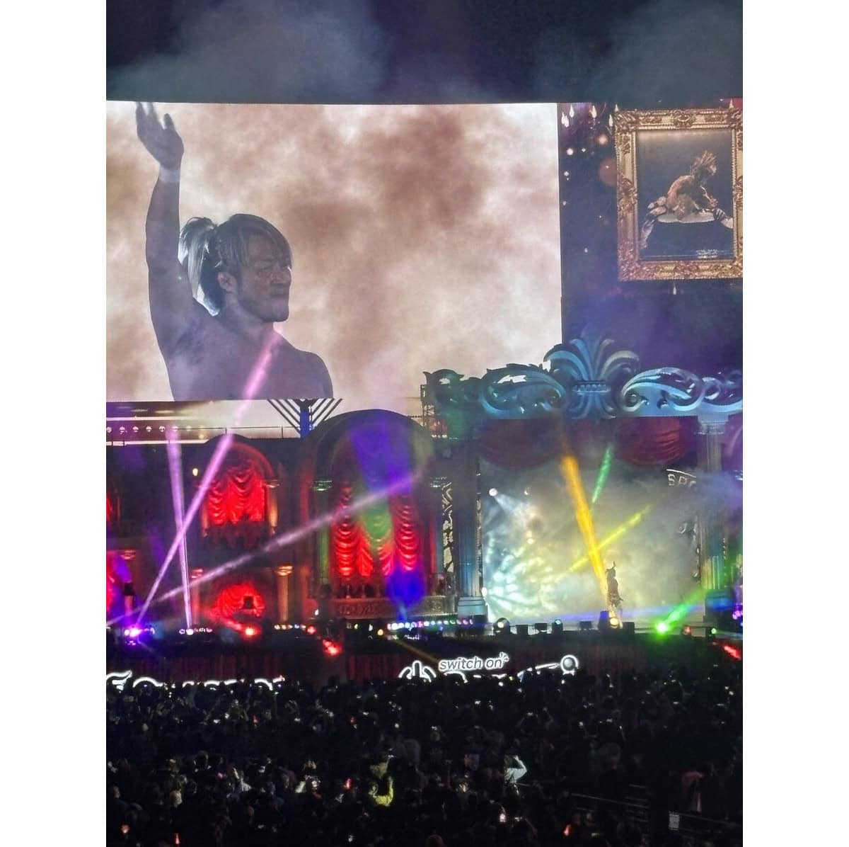 引退試合の相手はオカダカズチカ選手。棚橋選手と一緒にこの時代を築き上げたライバルです。