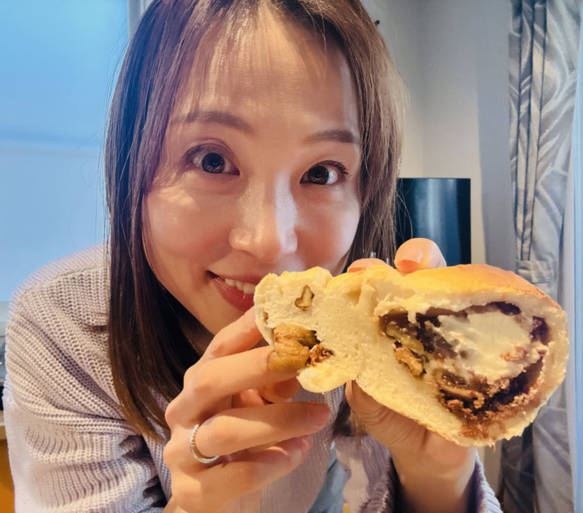 ベーグルカット図