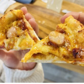 ベーグルで乾杯