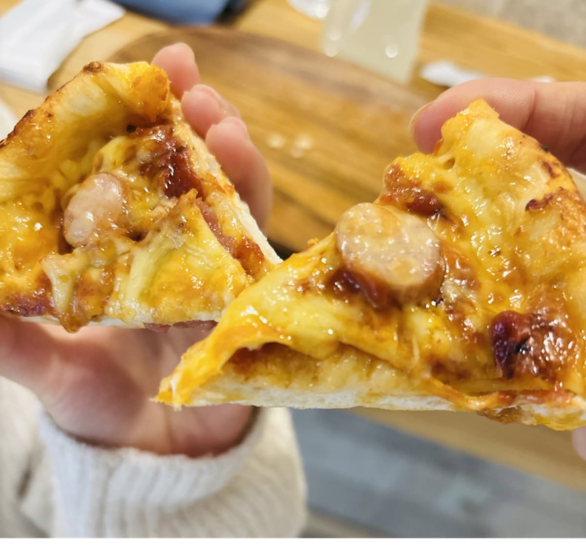 ベーグルで乾杯