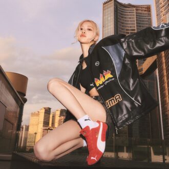 プーマのグローバルアンバサダー、BLACKPINKのロゼの初コラボ