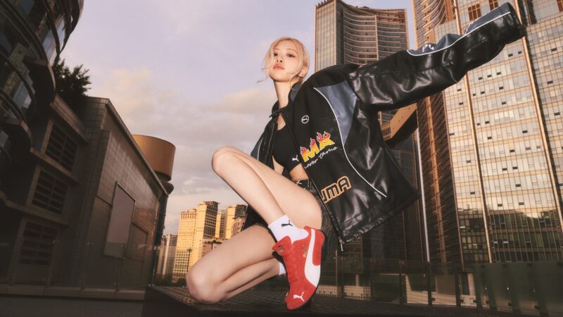 プーマのグローバルアンバサダー、BLACKPINKのロゼの初コラボ