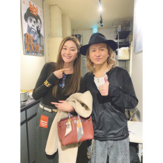 ISSAさんと観月ありささん