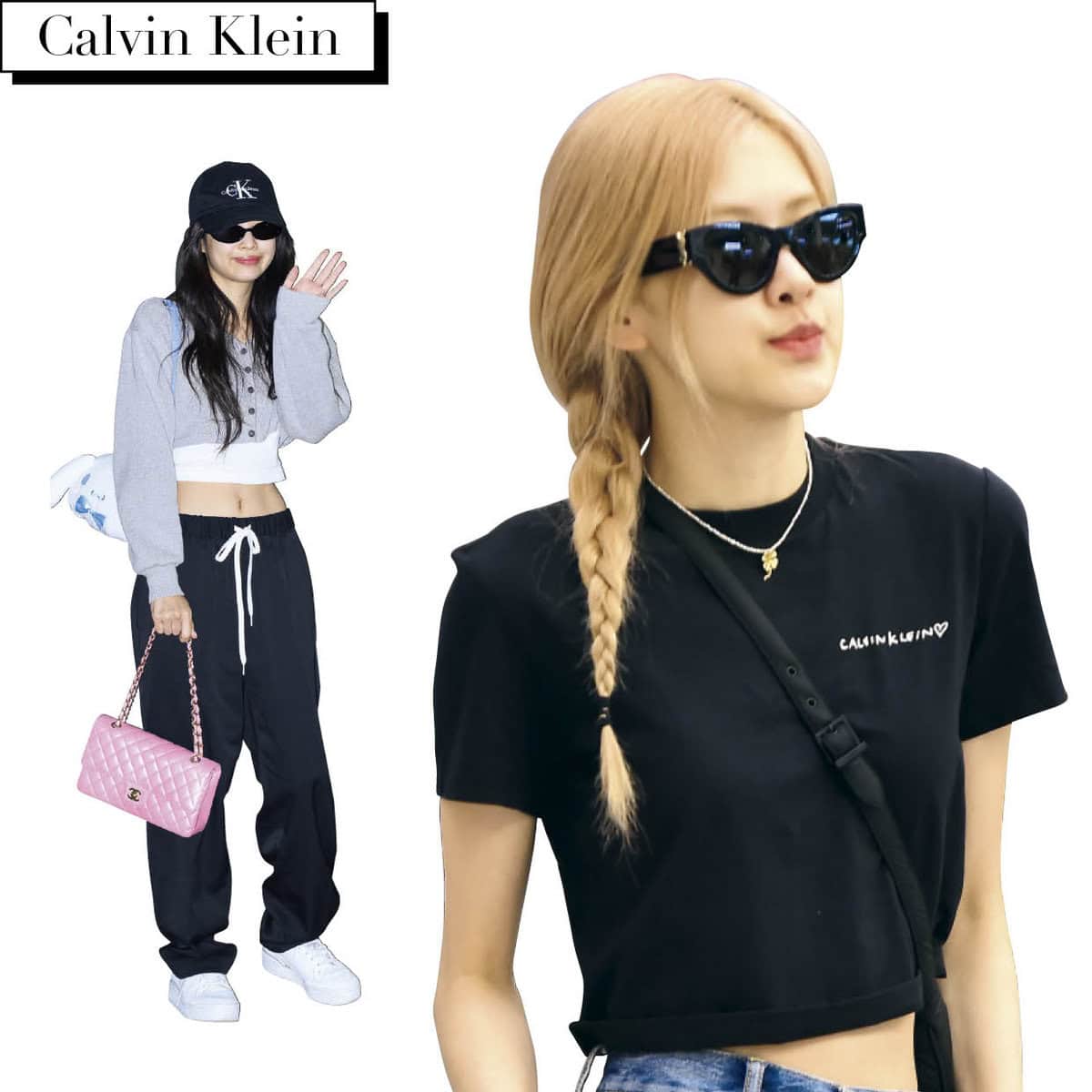 セレブたちもズッ友ブランドに夢中！BLACKPINK・ロゼとジェニーを空港